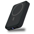 Battery, VAISEKE Magnetic Power  Charge, 1000mah Folding Wireless, work with every kind of phone.